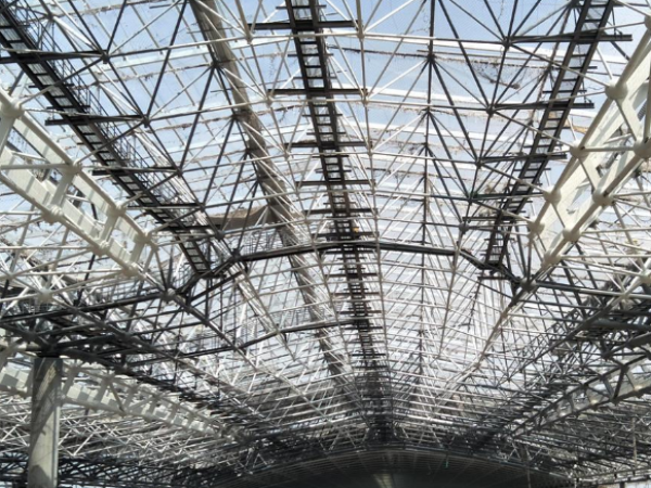 镇江收费站网架