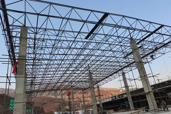 镇江钢结构网架图片