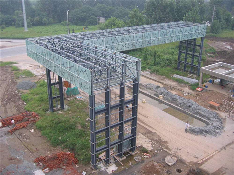 镇江收费站网架